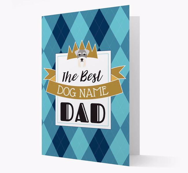 'Best {breedCommonName} Dad' Card